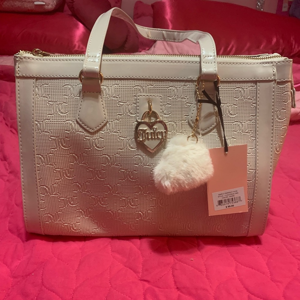 Juicy Contour White Tote